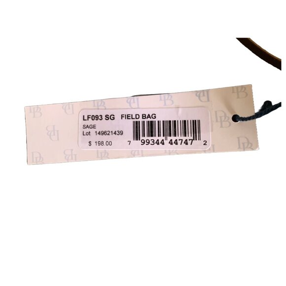 NWT DOONEY & BOURKE Sage Green Claremont Field Leather Crossbody Bag - Picture 8 of 8